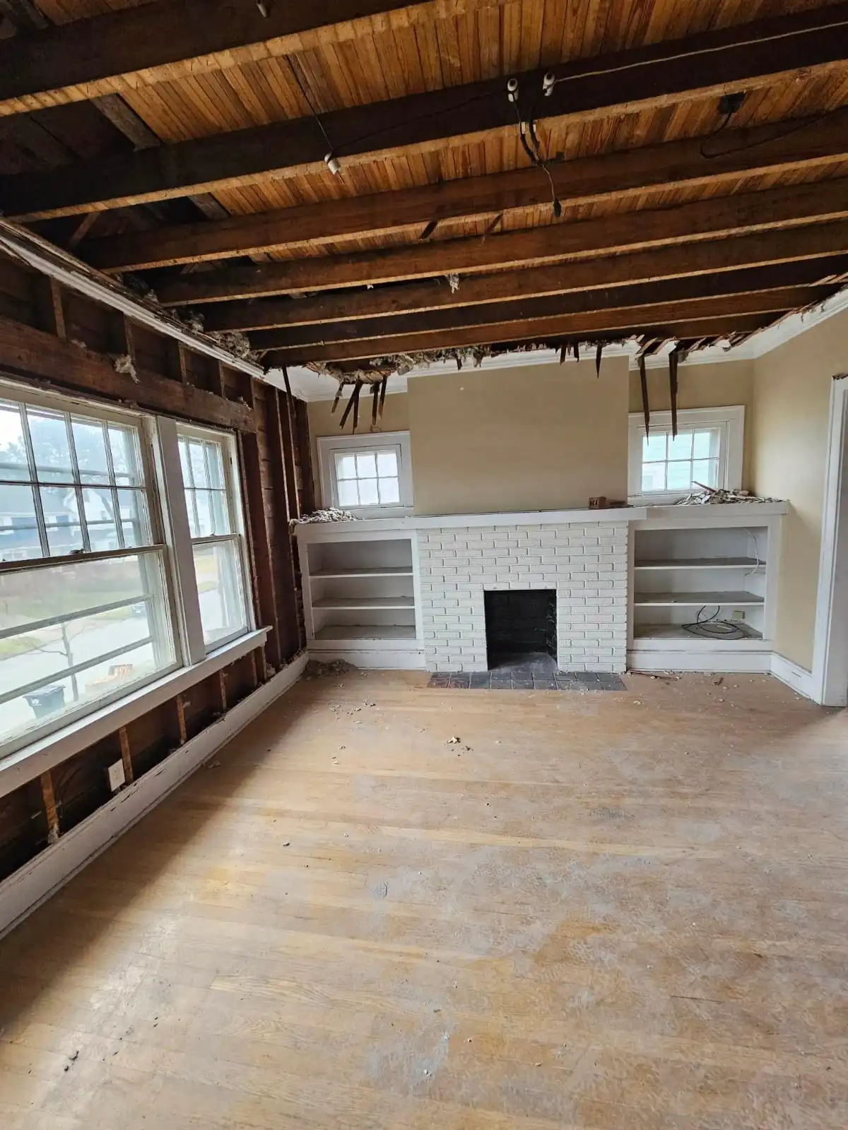 sell fire damaged house as is West Virginia
