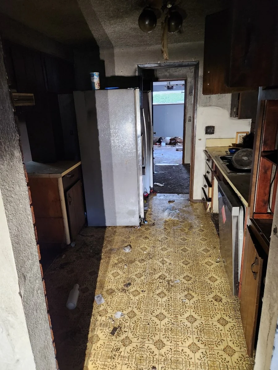 selling fire damaged house as is West Virginia burned down house in West Virginia